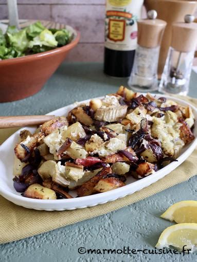 Pommes De Terre Rhubarbe Et Feta R Ties Et Nuggets De Porc Recette