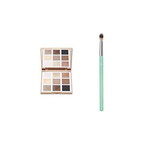 3INA MAKEUP Vegan Cruelty Free The Nude Eyeshadow Palette And The Blender Brush Set