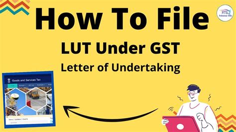 How To File Lut Under Gst How To File Lut In Gst Letter Of