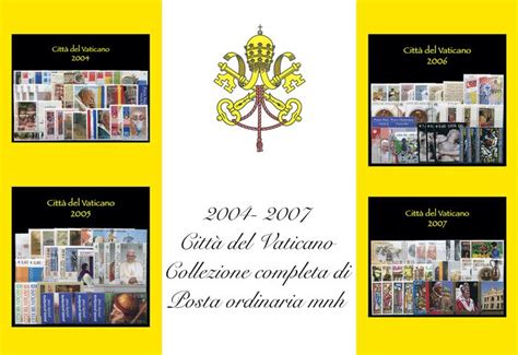 Vaticaanstad 2004 2007 Complete Collection Of Regular Catawiki