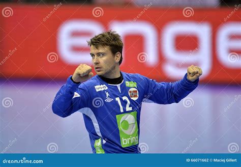 EHF EURO 2016 France Norway Editorial Photography Image Of Handball