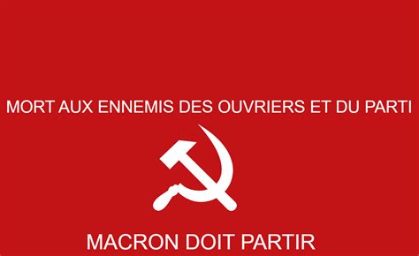 Radical French Communist Party Flag : r/vexillology