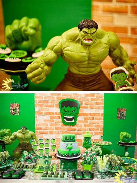 Festa Hulk Hulk Birthday Parties Incredible Hulk Birthday Party