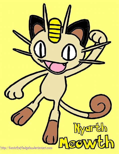 Pokemon Meowth by SonictheHedgefox on DeviantArt