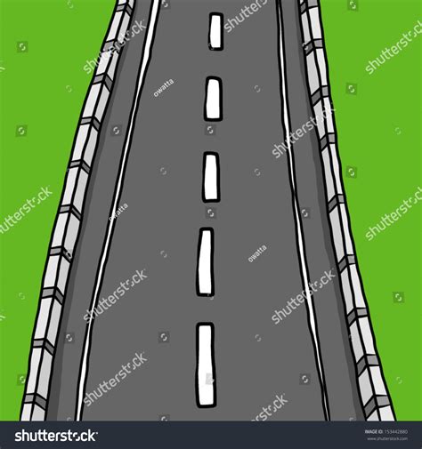 road cartoon vector  illustration isolated  white background