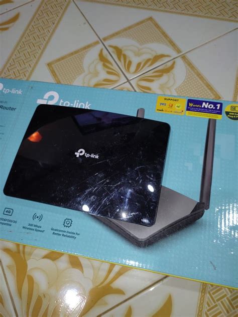 Tp link 4gLTE sim card router, Computers & Tech, Parts & Accessories ...
