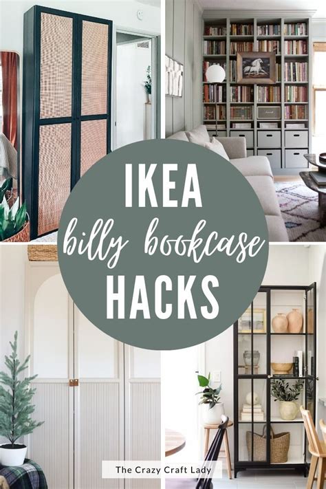 20 Unique Ikea Billy Bookcase Hacks Craftsy Hacks Atelier Yuwaciaojp