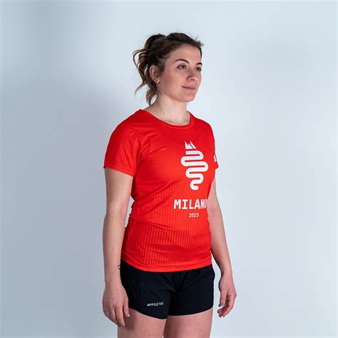 Race Milano Marathon Maglietta Ediz Limitata Da Donna Wild Tee