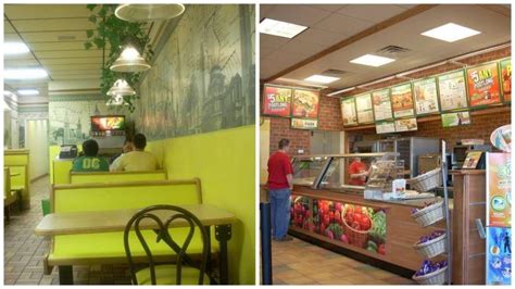 I kinda miss the old Subway style. (90s left, current, right) : r/nostalgia