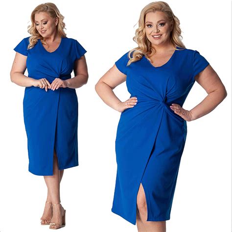 Elegancka Sukienka Plus Size Na Wesele Tu Allegro Pl