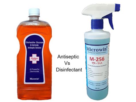 Difference between Antiseptic and Disinfectant: A Complete Guide - Handrub® by Microwin®