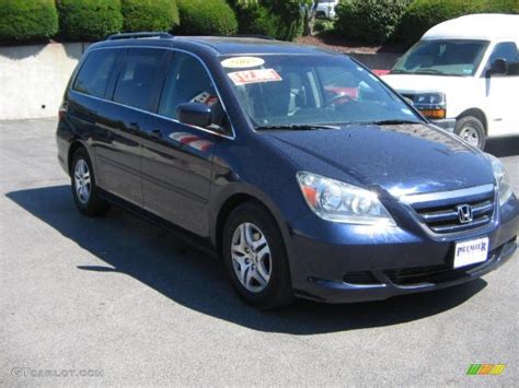 2005 Midnight Blue Pearl Honda Odyssey Ex L 35998831 Photo 2