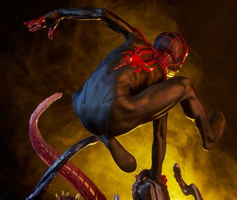 Sideshow Miles Morales Spider Man Exclusive Statue Up For Order