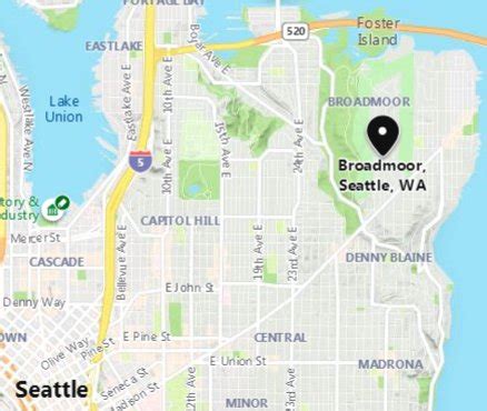 Where Is Broadmoor Seattle Nbhd Washington See Area Map More