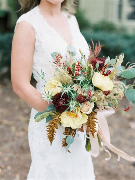 Wildflower Bouquets: The Best Wildflower Bouquets from Real Weddings