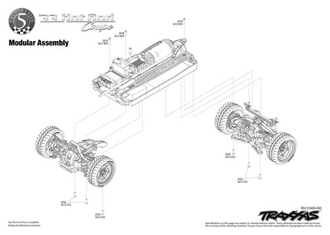 Exploded View Traxxas Factory Five 35 Hot Rod Truck 110 Rtr Modular Assembly Astra