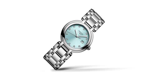 LONGINES PRIMALUNA Quartz, Stainless Steel, Sunray Blue Dial, Bracelet Watch | Longines® US