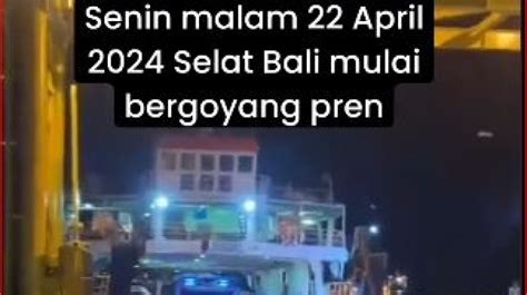 Pelabuhan Gilimanuk Masih Dipadati Puluhan Ribu Pemudik Yang Kembali Ke