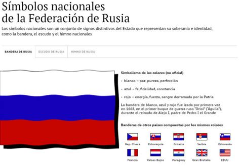 Significado De La Bandera De Rusia - abstractor