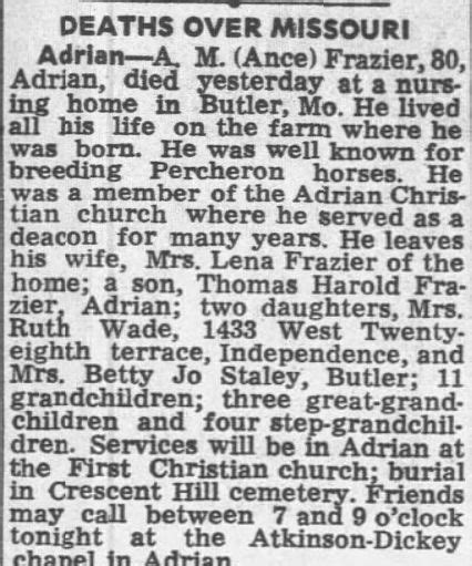 Anderson Martin Frazier Jr 1888 1969 Find A Grave Memorial