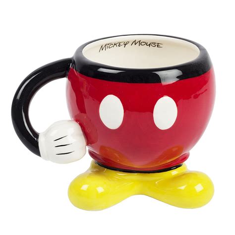 Disney Mickey Mouse Red Molded Mug With Arm Walmart Walmart