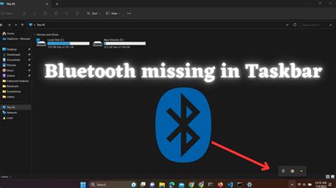 How To Fix Missing Bluetooth Button On Taskbar In Windows 11 YouTube