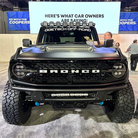 Doetsch Off Road Cooper Tires Bronco Build Sema Bronco G