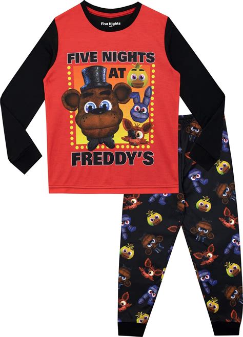 Five Nights At Freddys Boys Fnaf Pyjamas Uk Clothing