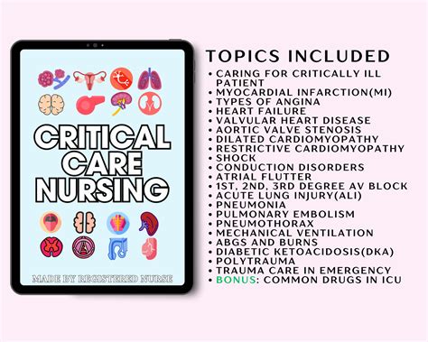 Critical Care Nursing Edition Icu Study Guide Med Surg Nursing