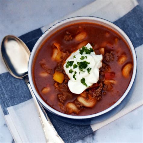 Lasagnesuppe Dagens Tallerken