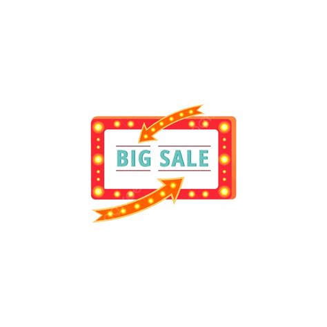 Advert Vector Hd Images Big Sale Vector Advert Board Sign Illustration