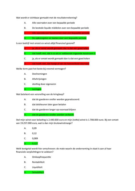 Tentamen 5 Mei 2019 Vragen En Antwoorden Wat Wordt Er Zichtbaar