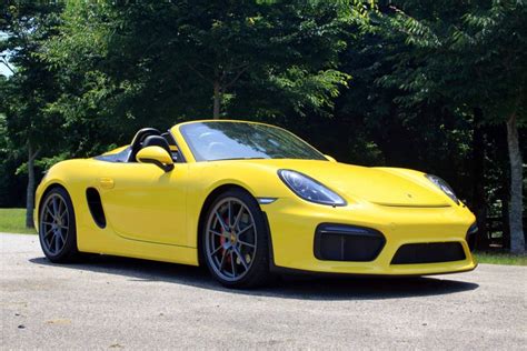 11k Mile 2016 Porsche Boxster Spyder For Sale On Bat Auctions Closed On July 21 2022 Lot