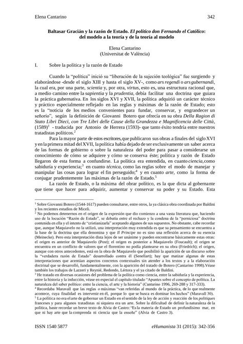 PDF Elena Cantarino 342 ehumanista ucsb edu político que presenta