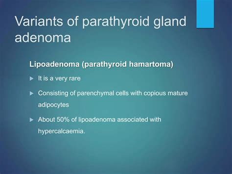 Parathyroid Gland Anatomy Its Disorders And Manangement Ppt