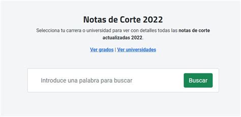 Cuándo salen las primeras notas de corte en 2023