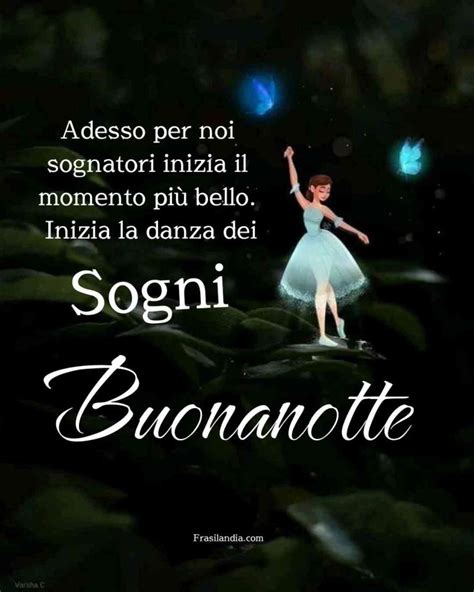 Adesso per noi sognatori inizia il momento più bello Inizia la danza