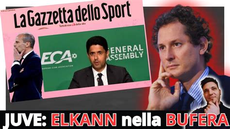 JUVENTUS Elkann Nella BUFERA Forte Con I DEBOLI E VIGLIACCO Con I