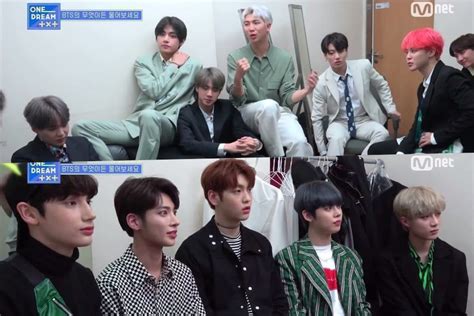 Bts Da Consejos Y ánimos A Txt En El Reality Show Del Grupo “one Dreamtxt”