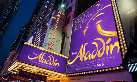 The Home Of Aladdin: New Amsterdam Theatre