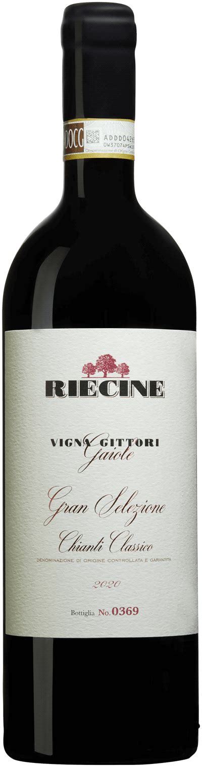 Riecine Chianti Classico Gran Selezione Vigna Gittori 2020 Vinodino