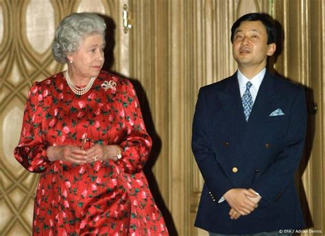 Japanse Keizer Naruhito Definitief Naar Uitvaart Elizabeth Vorsten