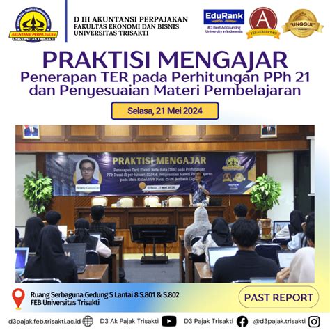 Praktisi Mengajar Penerapan Ter Pph Mata Kuliah Pph Pasal