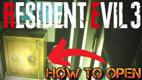 Resident Evil Remake Demo Safe Re Demo Safe Code How To Open