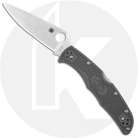 Spyderco Knives Spyderco Endura 4 Lightweight Gray Sp C10fpgy