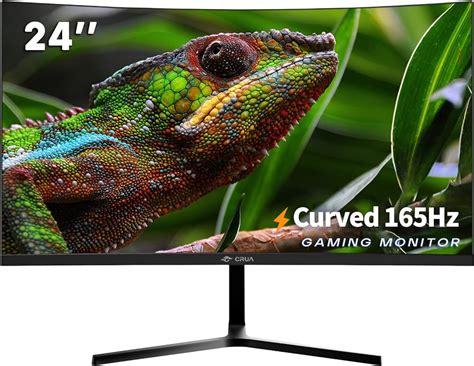 Crua 24 165hz 180hz Curved Gaming Monitor Fhd 1080p 47 Off