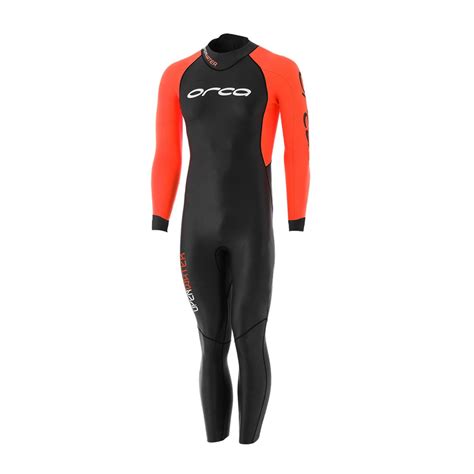 Openwater Neoprenanzug Herren Orca Schwarz Orange