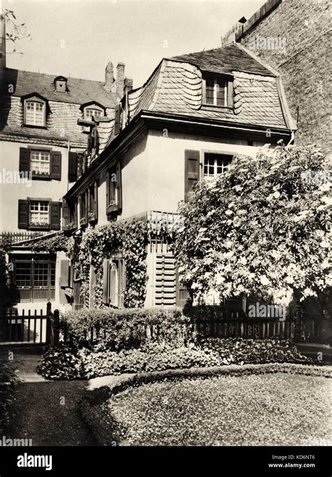 Ludwig van Beethoven - his birthplace in Bonn - German composer - 17 ...