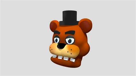 Freddy Head Download Free 3d Model By M3owski [28f8921] Sketchfab