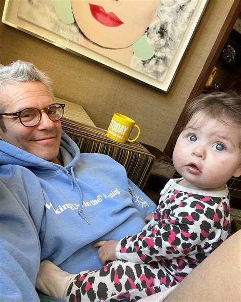 Andy Cohen Shares Sweet Morning Selfie with Baby Daughter Lucy: Photo